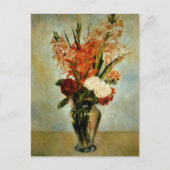 Gladiolus von Auguste Renoir Postkarte (Vorderseite)