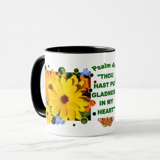 GLADNESS! Mug Tasse (Vorderseite Links)