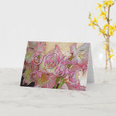 Glads Mutter-Tagesleere Karte (Gelbe Blume)