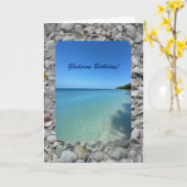 Gladsome Birthday Card Karte (Gelbe Blume)