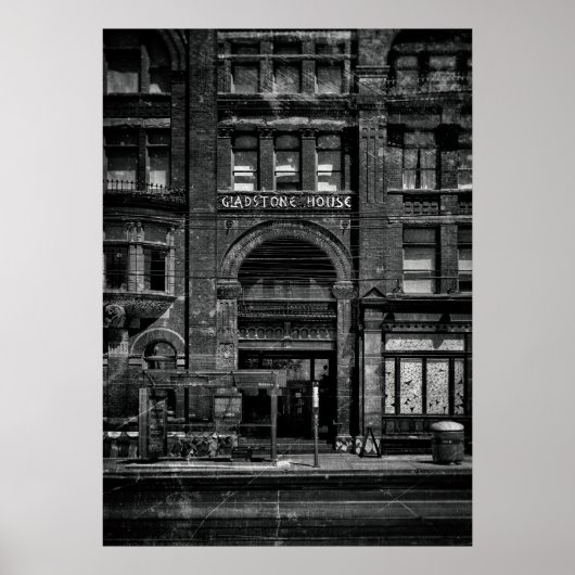 Gladstone Hotel No 1 Old Film Version Poster (Vorne)