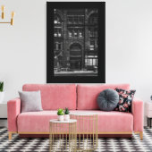 Gladstone Hotel No 3 with Border Leinwanddruck (Insitu (Wohnzimmer))