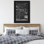 Gladstone Hotel Nr. 3 mit Rand Leinwanddruck (Insitu (Schlafzimmer))