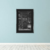 Gladstone Hotel Nr. 3 mit Rand Leinwanddruck (Insitu (Holzboden))