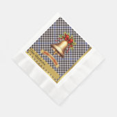 Gladstone Personalisiert Tartan Serviette (Ecke)