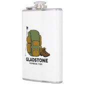 Gladstone Provincial Park Backpack Flachmann (Links)