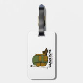 Gladstone Provincial Park Backpack Gepäckanhänger (Rückseite vertikal)