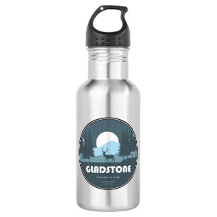 Gladstone Provincial Park Hirsche Edelstahlflasche