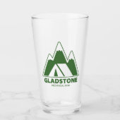Gladstone Provincial Park Mountains Camping Glas (Vorderseite)