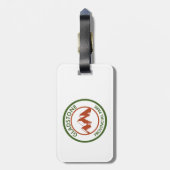 Gladstone Provinzpark Gepäckanhänger (Rückseite vertikal)