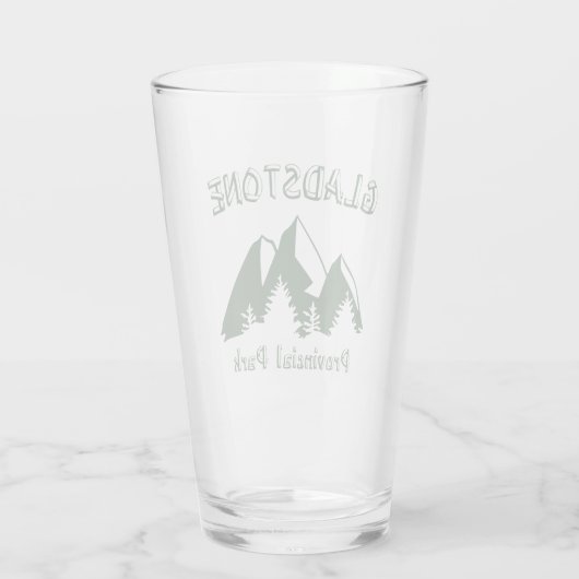 Gladstone Provinzpark Glas (Rückseite)