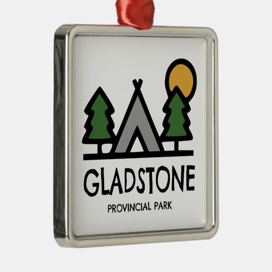 Gladstone Provinzpark Ornament Aus Metall (Rechts)