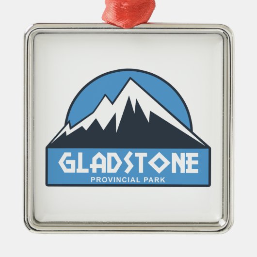 Gladstone Provinzpark Ornament Aus Metall (Vorne)