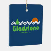 Gladstone Provinzpark Retro Keramikornament (Rechts)