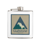 Gladstone Provinzpark Rustic Flachmann (Vorderseite)