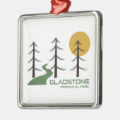 Gladstone Provinzparkplatz Ornament Aus Metall (Links)