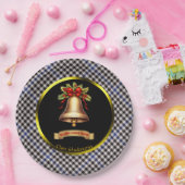 Gladstone Tartan Personalisierte Weihnachten Pappteller (Party)