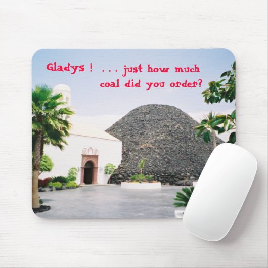 Gladys/Kohle Mousepad (Mit Mouse)