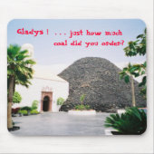Gladys/Kohle Mousepad (Vorne)