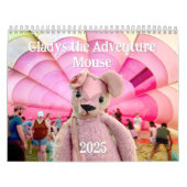 Gladys the Adventure Mouse 2025 Calendar Kalender (Titelbild)