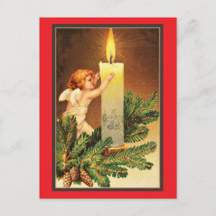 Glaedelig, 1906 Norwegische Weihnachtskunst, Postkarte
