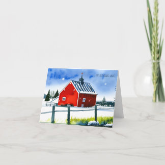 Glædelig jul., Dänisch Karte