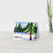 Glædelig jul., Dänisch Karte (Vorderseite)