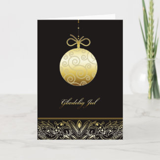 glædelig jul. Frohe Weihnachten auf Dänisch
