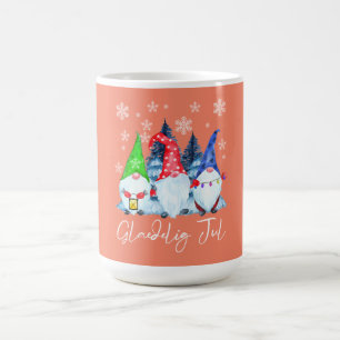Glaedelig Jul Nordic Gnomes Tomte Nisse Danish Kaffeetasse
