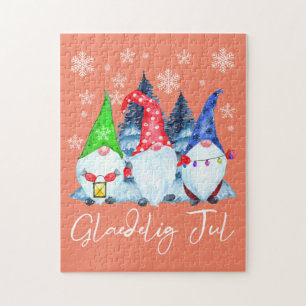 Glaedelig Jul Nordic Gnomes Tomte Nisse Danish Puzzle