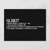 Glaikit Postkarte (Vorderseite)