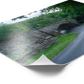 Glaisdale-Viadukt Fotodruck (Ecke)