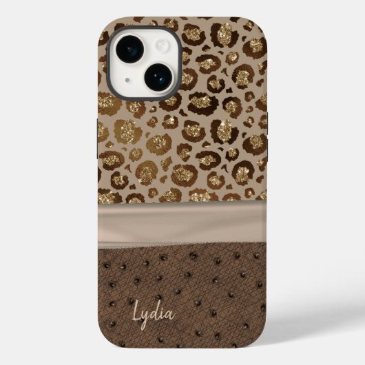 Glam Animal Prints Case-Mate iPhone Hülle (Rückseite)