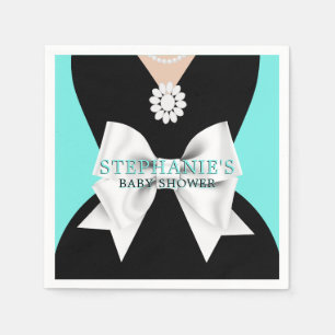 Glam Aqua Aquamarine Extravagante Tiffany Thema Ki Serviette