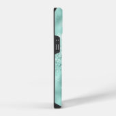 Glam Aqua iPhone Hülle (Rechte Seite)