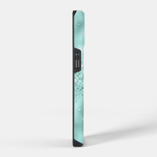 Glam Aqua iPhone Hülle (Rechte Seite)
