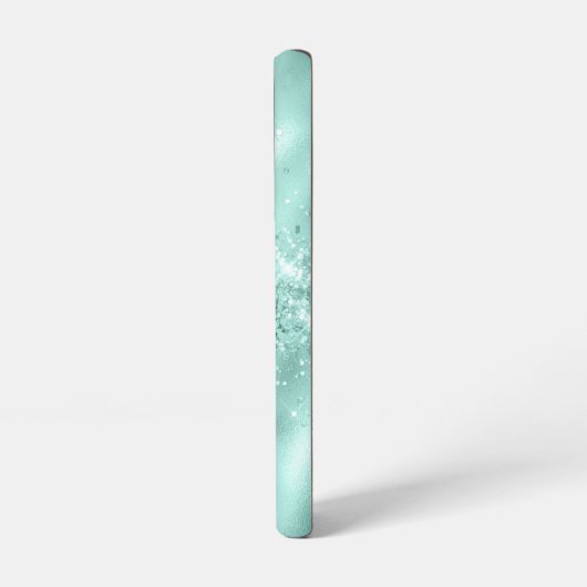 Glam Aqua Samsung Galaxy Hülle (Linke Seite)