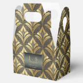 Glam Art Deco Wedding Danke, ID1033 Geschenkschachtel (Geöffnet)