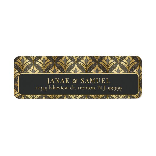 Glam Art Deco Wedding ID1033 (Vorne)