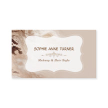 Glam Aurum Marble Geometric Form Makeup Artist