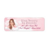 Glam Beauty Return Labels (Vorne)