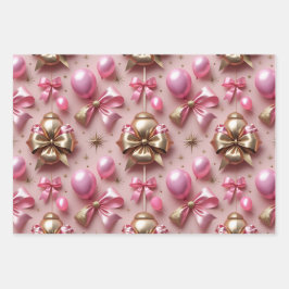 Glam Birthday Pattern Geschenkpapier Set