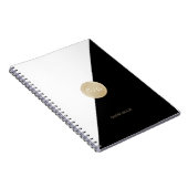 Glam blush Glitzer Rose Gold Hochzeitsbuch Notizblock (Rechte Seite)