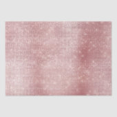 Glam Blush Pink Glitzy Sparkle Seidenpapier (Vorderseite)