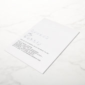 Glam Brunch Bubbly Brautparty Real Folieneinladung (Gedreht)