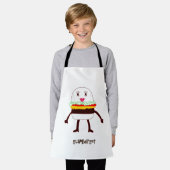 Glam Burger Spaß Design Schürze (Getragen)