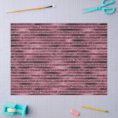 Glam Burgund Rote Rose Pinselstrich Glitzer Seidenpapier (Basteln)