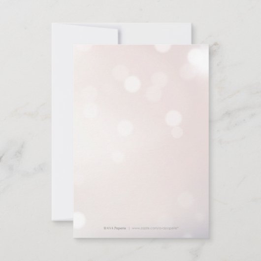 Glam burgundy Vintage Kalligraphie danke Ihnen (Rückseite)