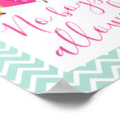 Glam Camp Wellness-Center Makeover Geburtstag Poster (Ecke)