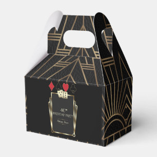 Glam Casino Great 40. Poker Geburtstag Geschenkschachtel